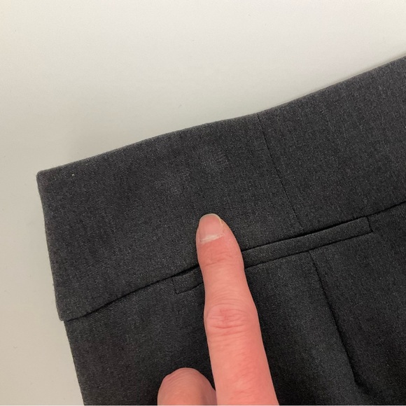 NWT Calvin Klein Womens Sz 4 Classic Professional Office Lined Gray Pencil Skirt - Picture 5 of 9